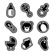 Baby Shower Icons