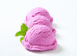 Blueberry ice cream