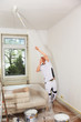 Foto: professional painter at work professional painter at work
