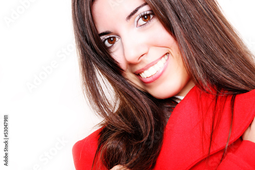 Photo: Woman in Winter clothes Woman in Winter clothes