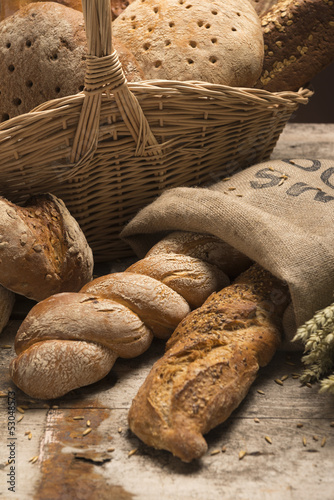 Photo: Brotsorten -Sortiment Brotsorten -Sortiment