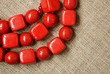 Red necklace