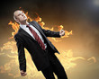 Photo: Businessman in anger Businessman in anger