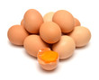 Raw eggs