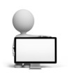 3d person with TV