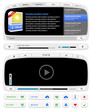 Vector: Web design elemets set Web design elemets set