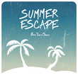 Vector: Summer travel illustration. Vector Summer travel illustration. Vector