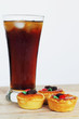 Thailand dessert and soft drink cola