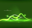 Abstract glowing lines
