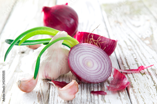 Photo: Purple onion Purple onion