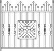 Wrought Iron Gate, Door, Fence, Window, Grill, Railing design