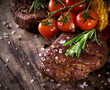 Delicious beef steak