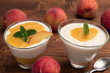 Dessert alla pesca