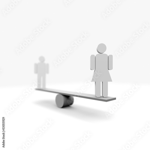 Illustration: gender, gleichberechtigung, gender, gleichberechtigung,