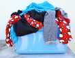 bac de linge mouillé pour étendre