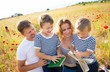 Foto: Family on the meadow Family on the meadow