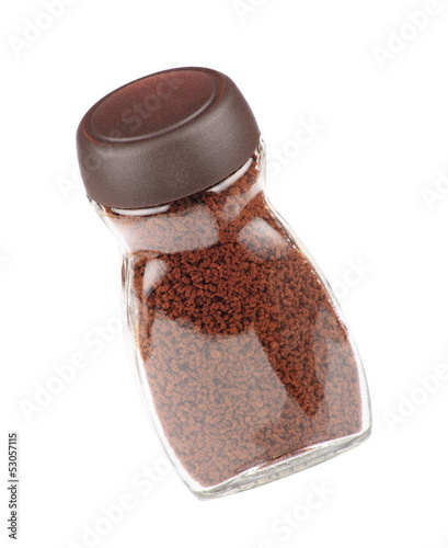 Photo: Jar of Instant Coffee Isolated Jar of Instant Coffee Isolated