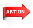 Pfeil Label Aktion