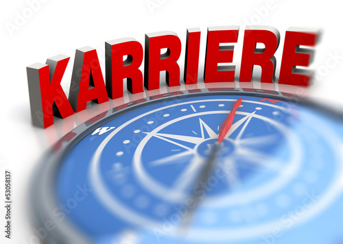 Illustration: karriere kompass karriere kompass