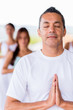 Man doing yoga