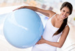 Woman doing Pilates