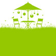 Summer Garden Green