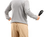 Angry man holding a belt, ready to beat someone