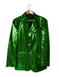 green sequin jacket