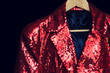 sequin entertainment jacket