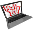 Illustration: How To 3D Words Laptop Computer Finding Instructions Online Webs How To 3D Words Laptop Computer Finding Instructions Online Webs