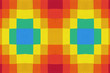 Background with bright multi-colored squares