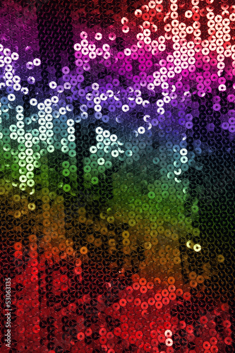 Photo: rainbow sequins rainbow sequins