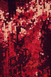 red sequins