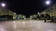 Timelapse of Aristotelous Square at night, Thessaloniki, Greece