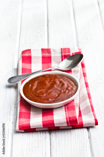 Photo: tomato barbecue sauce tomato barbecue sauce