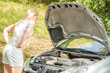 broken car