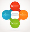 Abstract design and infographics, background, vector icon