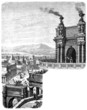 Illustration: Ancient Rome - Page Ornament : a View of Rome Ancient Rome - Page Ornament : a View of Rome