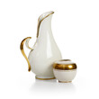 Vintage White Vases
