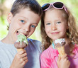 Photo: Children with ice cream Children with ice cream