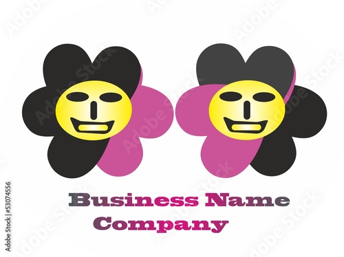 Vector: Flower company logo Flower company logo