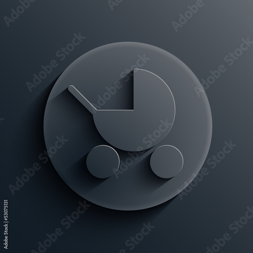 Vector: Vector dark circle icon. Eps10 Vector dark circle icon. Eps10