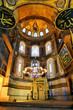 Mihrab of Hagia Sophia in Istanbul, Turkey
