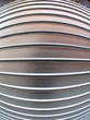 Metal shutter fish-eye lens