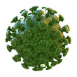 Coronavirus - isoliert - 3D Render