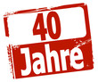 40 Jahre