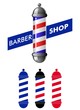 Barber shop pole