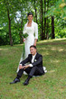 bridal couple