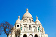 The Sacre-Coeur church in Montmartre