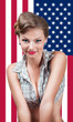 Sexy American woman